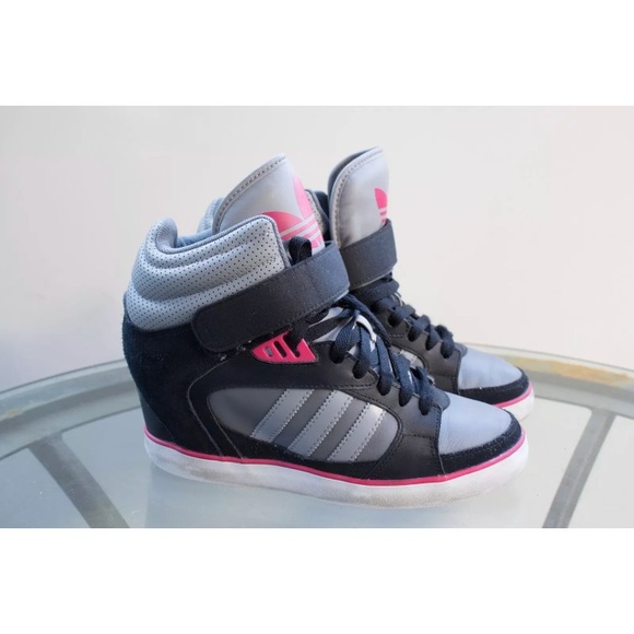 adidas amberlight up rose wedge sneakers adidas amberlight up rose wedge sneakers